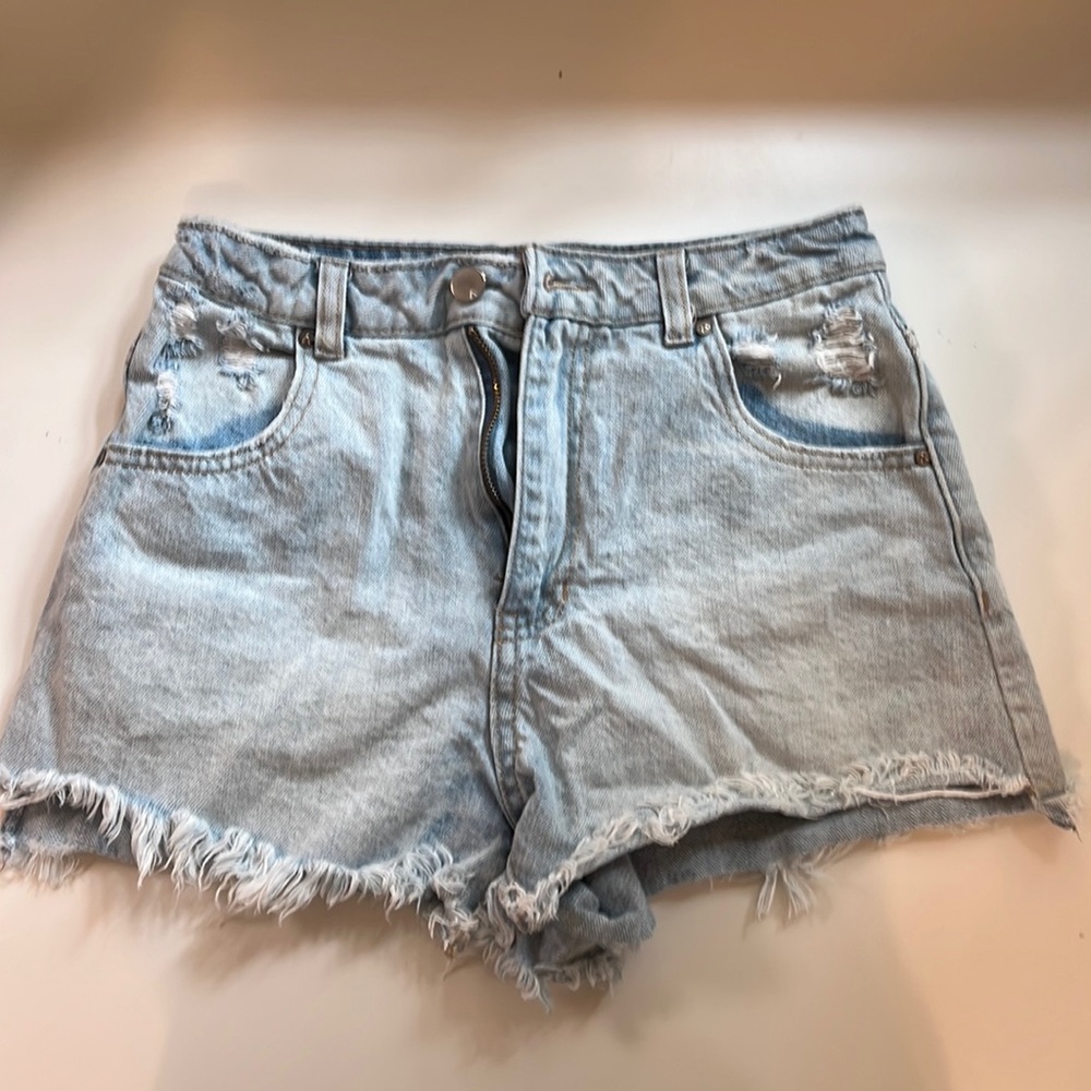 High waist Jean Shorts